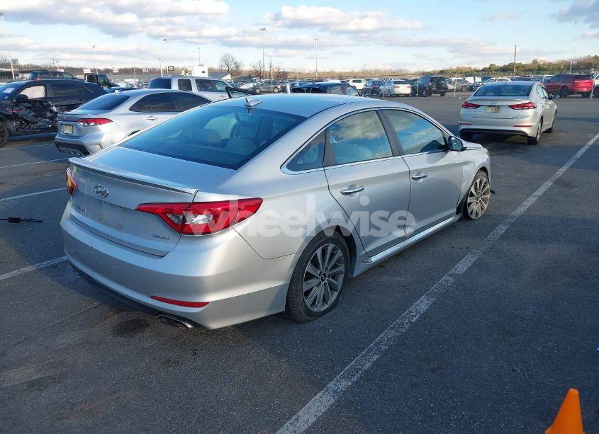 Photo 4 of 2017 Hyundai Sonata SPORT (VIN 5NPE34AF9HH569242)