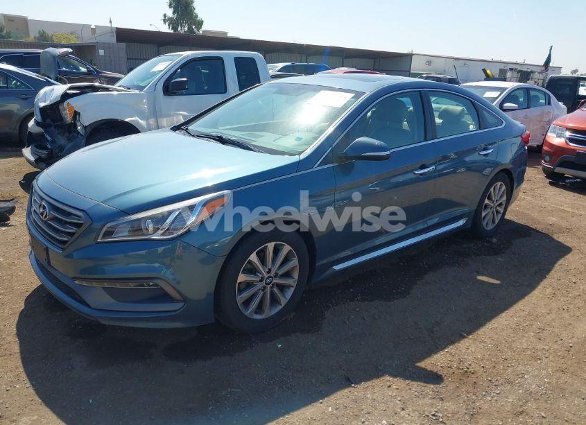 Photo 2 of 2017 Hyundai Sonata LIMITED (VIN 5NPE34AF9HH583769)