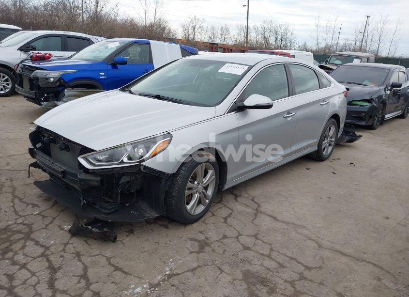 Photo 2 of 2018 Hyundai Sonata SEL (VIN 5NPE34AF9JH597029)