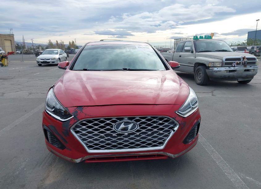 Photo 12 of 2019 Hyundai Sonata SPORT (VIN 5NPE34AF9KH808375)