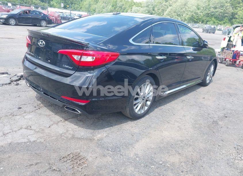 Photo 4 of 2015 Hyundai Sonata LIMITED (VIN 5NPE34AFXFH018749)