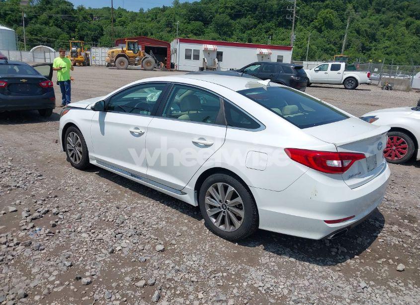 Photo 3 of 2015 Hyundai Sonata SPORT (VIN 5NPE34AFXFH032702)