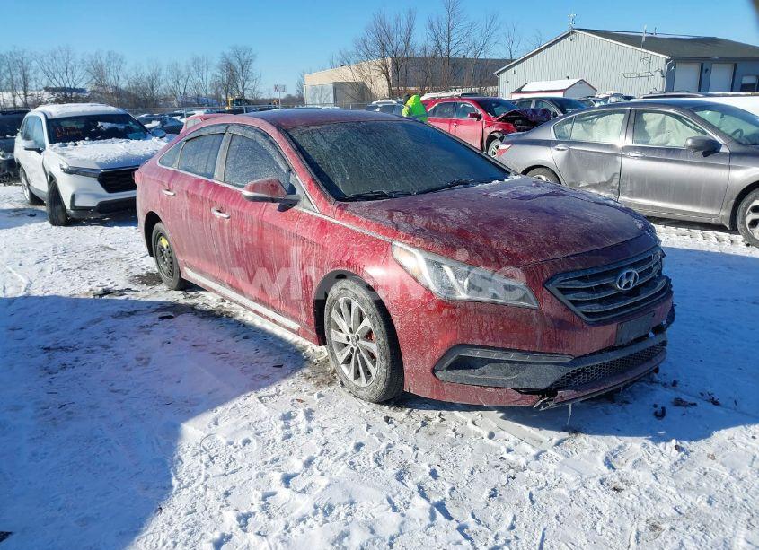 2015 Hyundai Sonata SPORT (VIN 5NPE34AFXFH050701) main photo