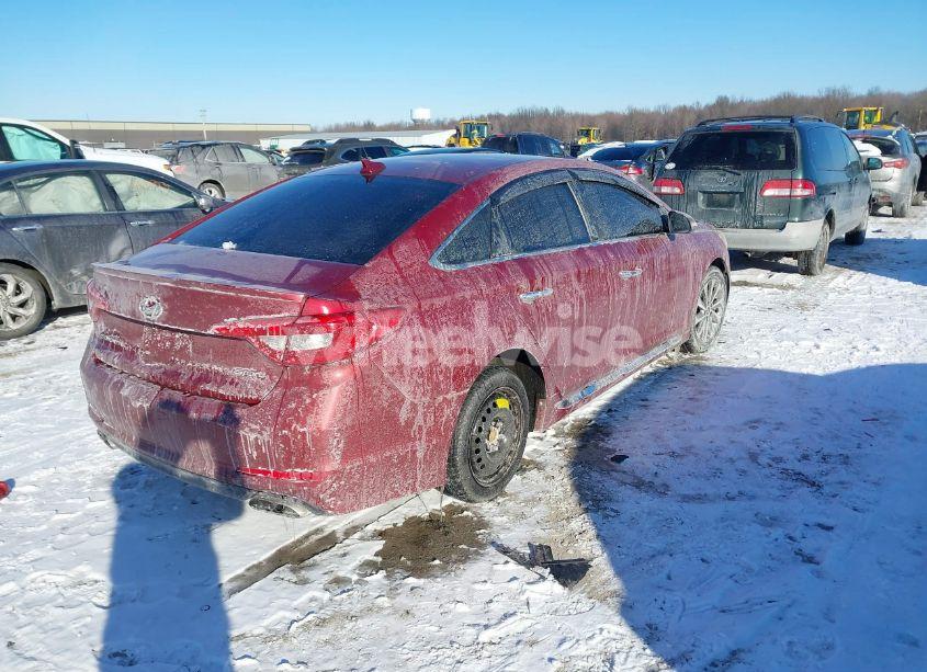 Photo 4 of 2015 Hyundai Sonata SPORT (VIN 5NPE34AFXFH050701)