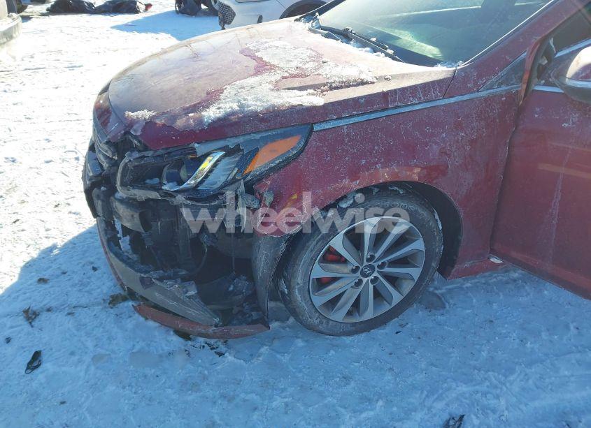 Photo 6 of 2015 Hyundai Sonata SPORT (VIN 5NPE34AFXFH050701)