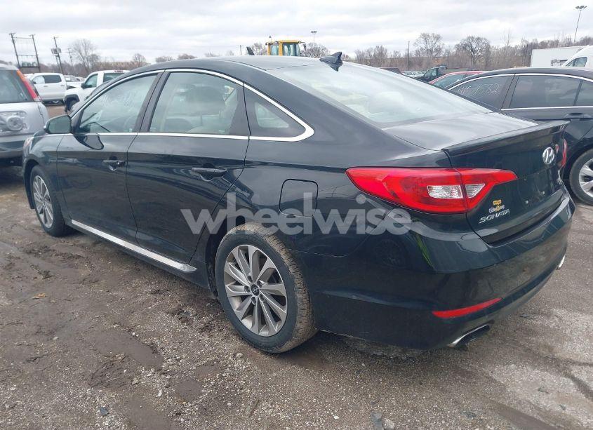 Photo 3 of 2015 Hyundai Sonata SPORT (VIN 5NPE34AFXFH085075)