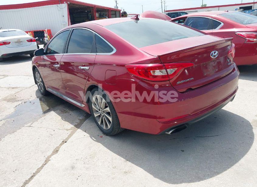 Photo 3 of 2015 Hyundai Sonata SPORT (VIN 5NPE34AFXFH112145)