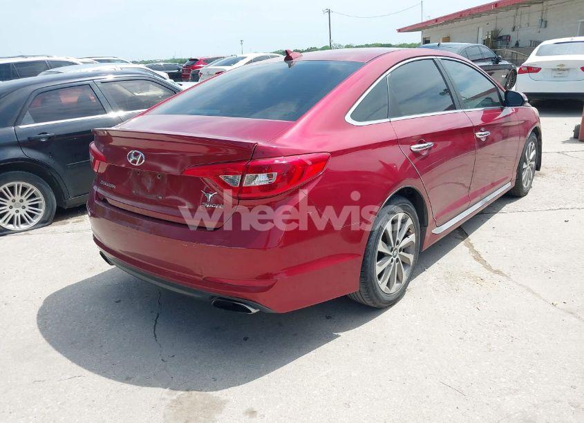 Photo 4 of 2015 Hyundai Sonata SPORT (VIN 5NPE34AFXFH112145)