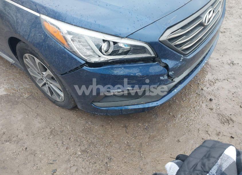 Photo 6 of 2015 Hyundai Sonata SPORT (VIN 5NPE34AFXFH192546)
