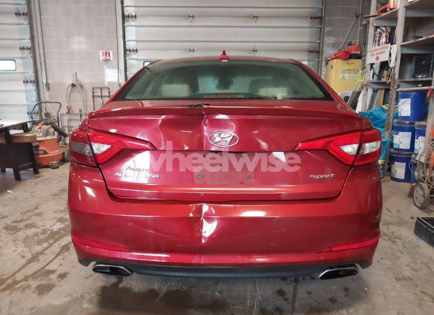 Photo 16 of 2015 Hyundai Sonata SPORT (VIN 5NPE34AFXFH226615)