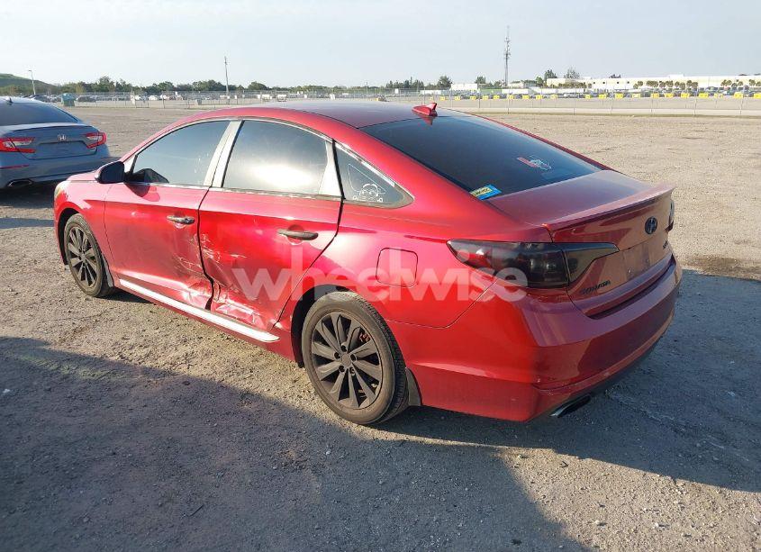 Photo 3 of 2015 Hyundai Sonata SPORT (VIN 5NPE34AFXFH254494)