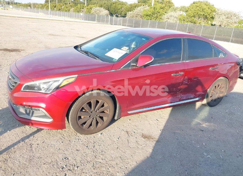 Photo 6 of 2015 Hyundai Sonata SPORT (VIN 5NPE34AFXFH254494)