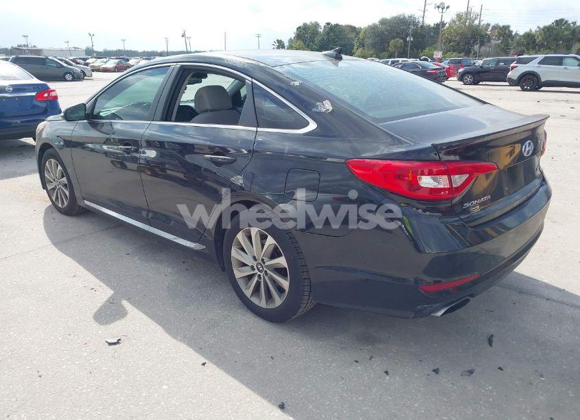 Photo 3 of 2016 Hyundai Sonata SPORT (VIN 5NPE34AFXGH273550)