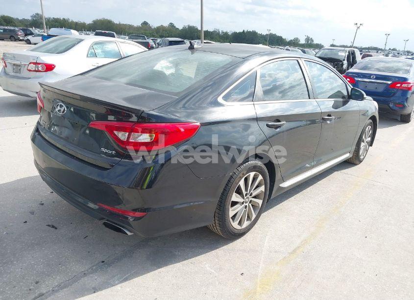 Photo 4 of 2016 Hyundai Sonata SPORT (VIN 5NPE34AFXGH273550)