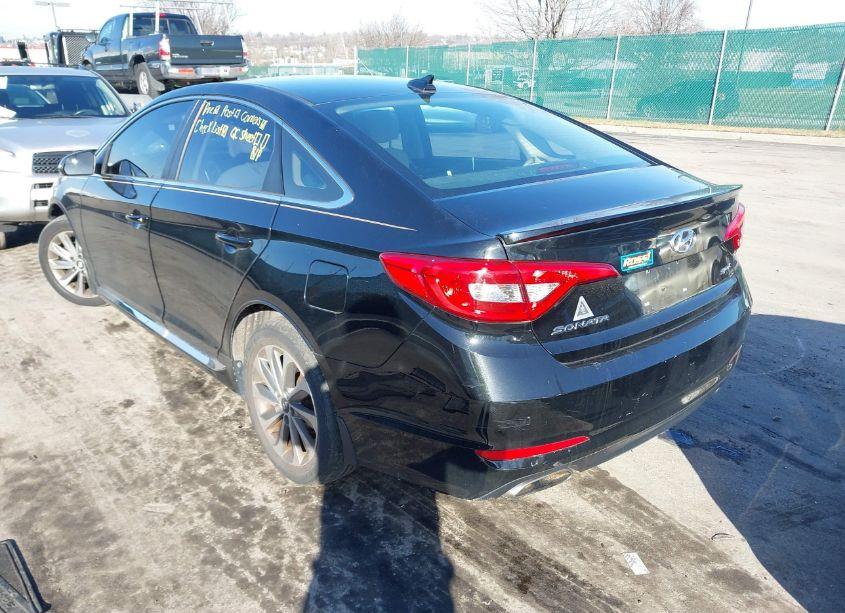 Photo 3 of 2016 Hyundai Sonata SPORT (VIN 5NPE34AFXGH292390)