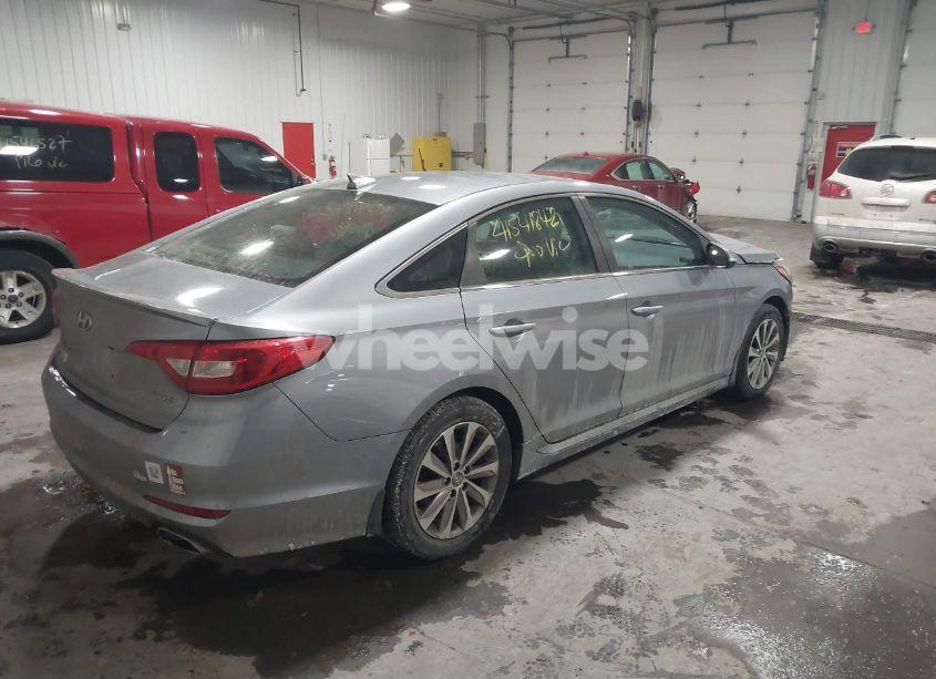 Photo 4 of 2016 Hyundai Sonata SPORT (VIN 5NPE34AFXGH331933)