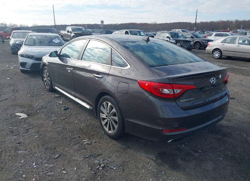 Photo 3 of 2016 Hyundai Sonata SPORT (VIN 5NPE34AFXGH336226)