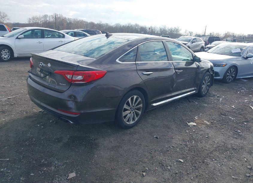Photo 4 of 2016 Hyundai Sonata SPORT (VIN 5NPE34AFXGH336226)