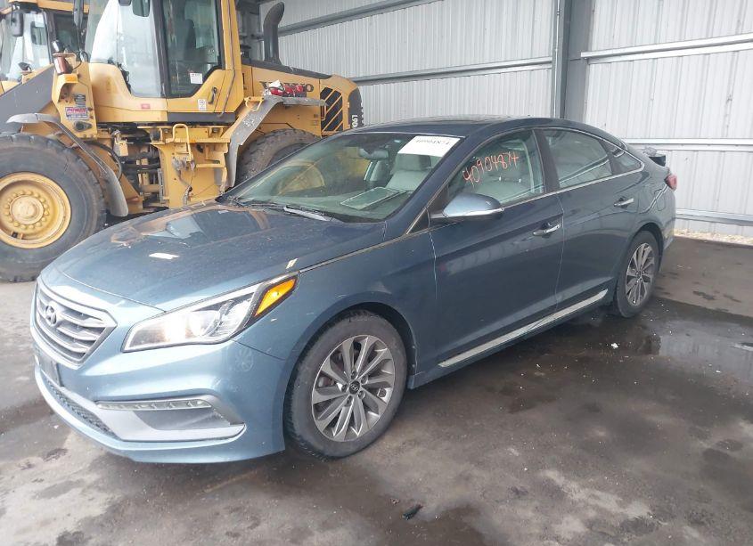 Photo 2 of 2016 Hyundai Sonata SPORT (VIN 5NPE34AFXGH362437)