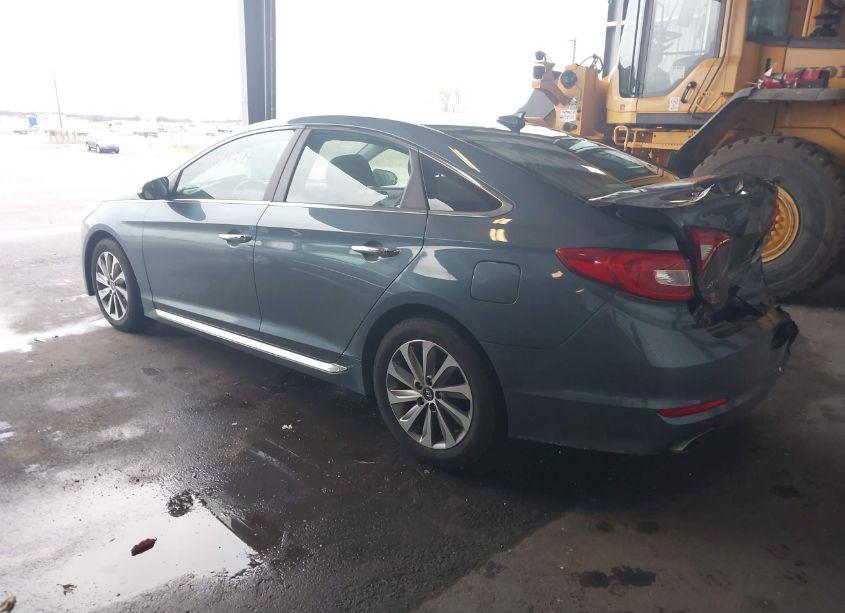 Photo 3 of 2016 Hyundai Sonata SPORT (VIN 5NPE34AFXGH362437)