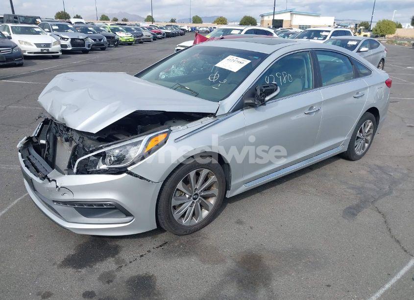 Photo 2 of 2016 Hyundai Sonata SPORT (VIN 5NPE34AFXGH371459)