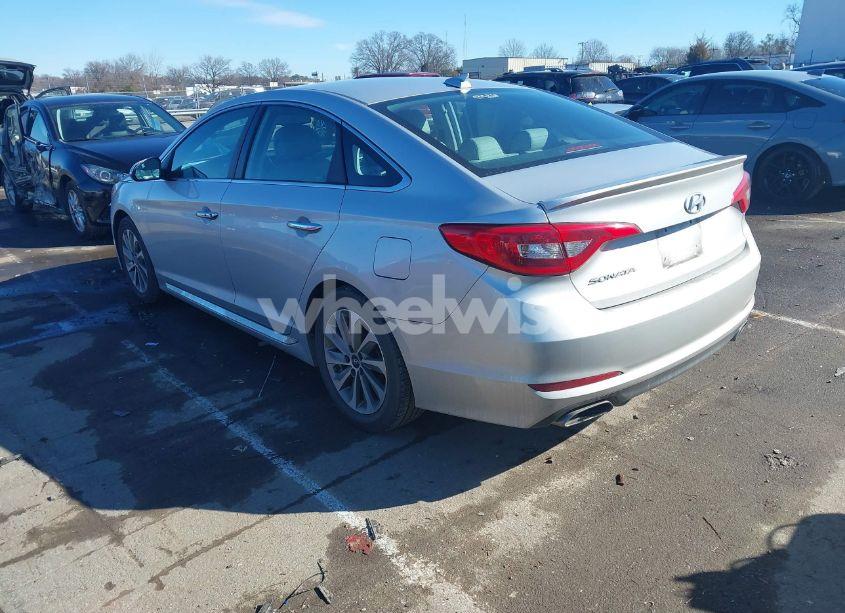 Photo 3 of 2016 Hyundai Sonata SPORT (VIN 5NPE34AFXGH412866)