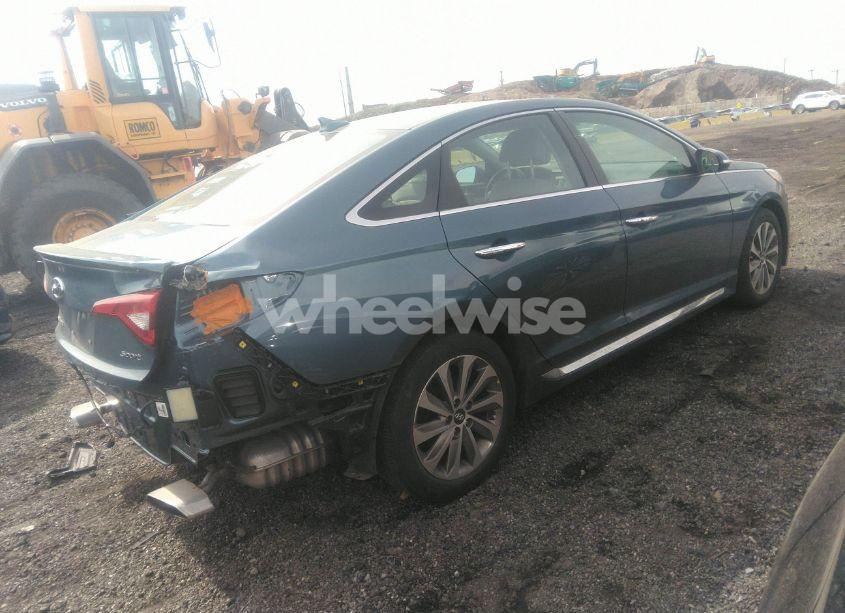 Photo 4 of 2016 Hyundai Sonata SPORT (VIN 5NPE34AFXGH423642)