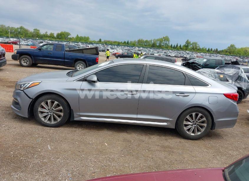 Photo 14 of 2017 Hyundai Sonata SPORT (VIN 5NPE34AFXHH437266)