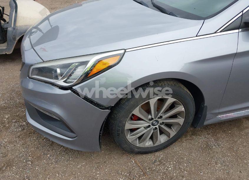 Photo 17 of 2017 Hyundai Sonata SPORT (VIN 5NPE34AFXHH437266)
