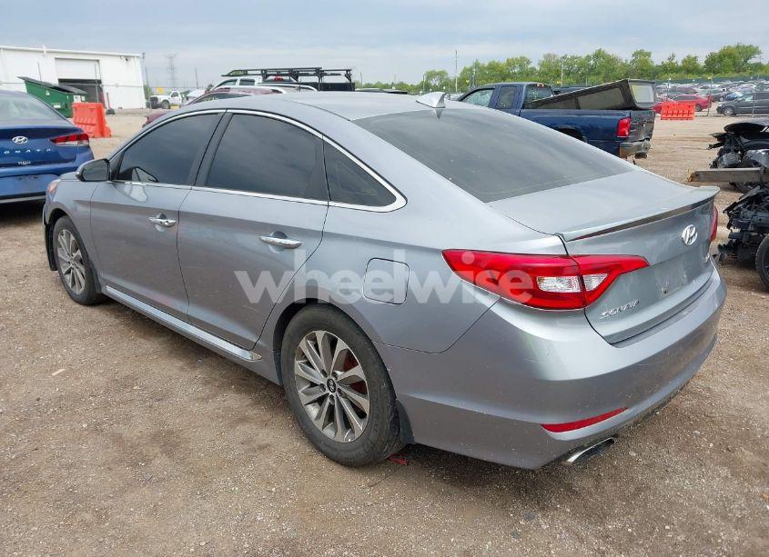 Photo 3 of 2017 Hyundai Sonata SPORT (VIN 5NPE34AFXHH437266)