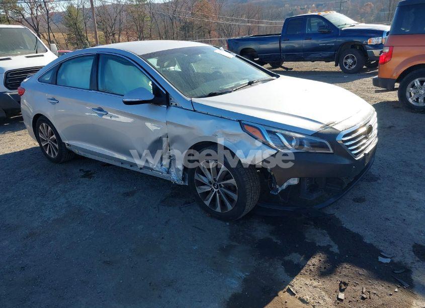2017 Hyundai Sonata SPORT (VIN 5NPE34AFXHH437686) main photo