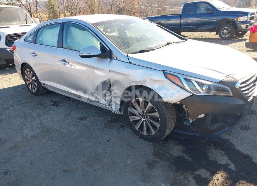 Photo 6 of 2017 Hyundai Sonata SPORT (VIN 5NPE34AFXHH437686)