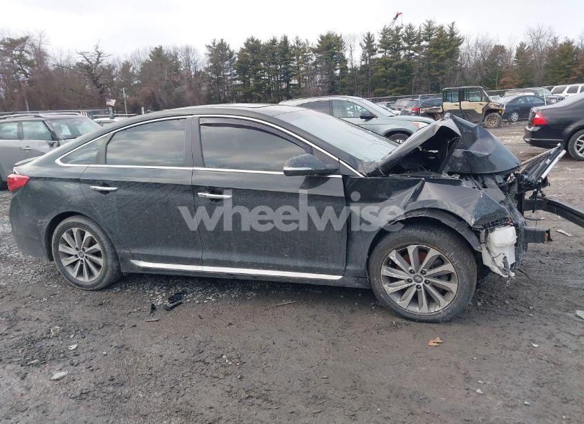 Photo 13 of 2017 Hyundai Sonata SPORT (VIN 5NPE34AFXHH438448)