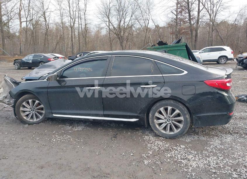 Photo 14 of 2017 Hyundai Sonata SPORT (VIN 5NPE34AFXHH438448)