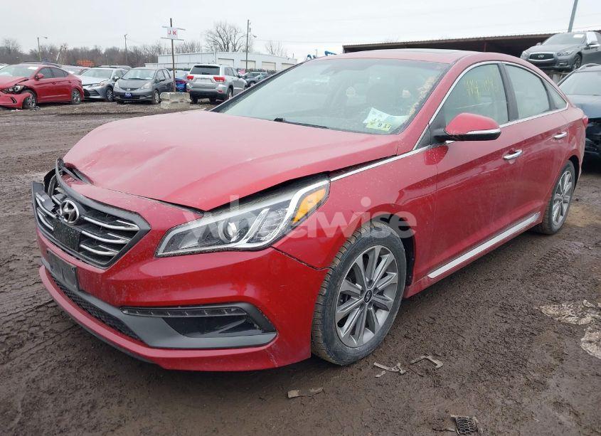 Photo 2 of 2017 Hyundai Sonata LIMITED (VIN 5NPE34AFXHH456464)