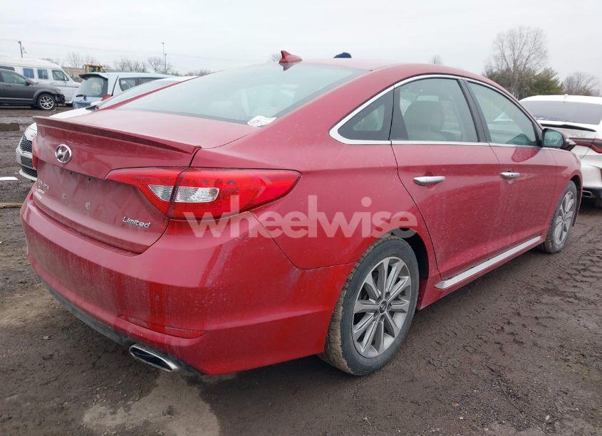 Photo 4 of 2017 Hyundai Sonata LIMITED (VIN 5NPE34AFXHH456464)