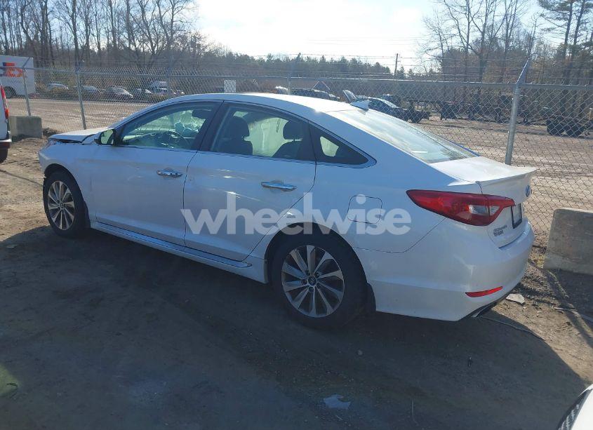 Photo 3 of 2017 Hyundai Sonata SPORT (VIN 5NPE34AFXHH468582)