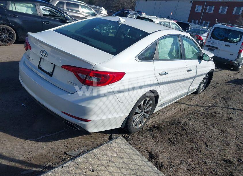 Photo 4 of 2017 Hyundai Sonata SPORT (VIN 5NPE34AFXHH468582)