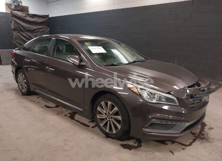 2017 Hyundai Sonata SPORT (VIN 5NPE34AFXHH483485) main photo