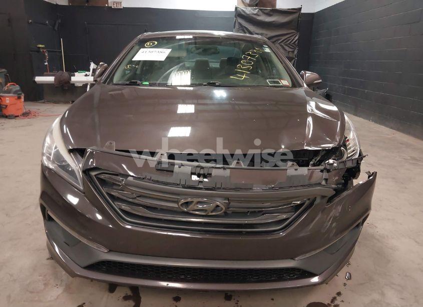 Photo 12 of 2017 Hyundai Sonata SPORT (VIN 5NPE34AFXHH483485)