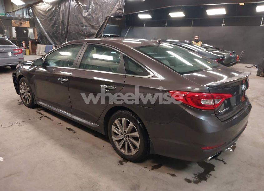 Photo 3 of 2017 Hyundai Sonata SPORT (VIN 5NPE34AFXHH483485)