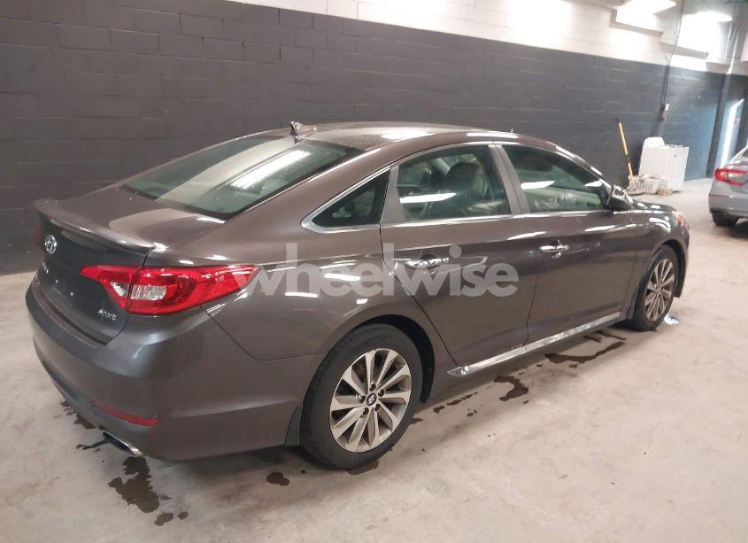 Photo 4 of 2017 Hyundai Sonata SPORT (VIN 5NPE34AFXHH483485)