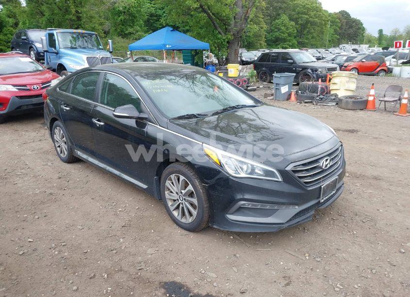 2017 Hyundai Sonata SPORT (VIN 5NPE34AFXHH485821) main photo