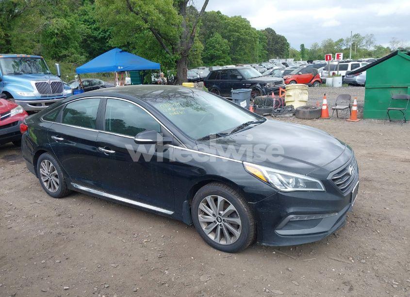 Photo 13 of 2017 Hyundai Sonata SPORT (VIN 5NPE34AFXHH485821)