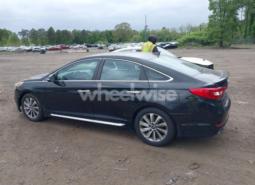 Photo 14 of 2017 Hyundai Sonata SPORT (VIN 5NPE34AFXHH485821)