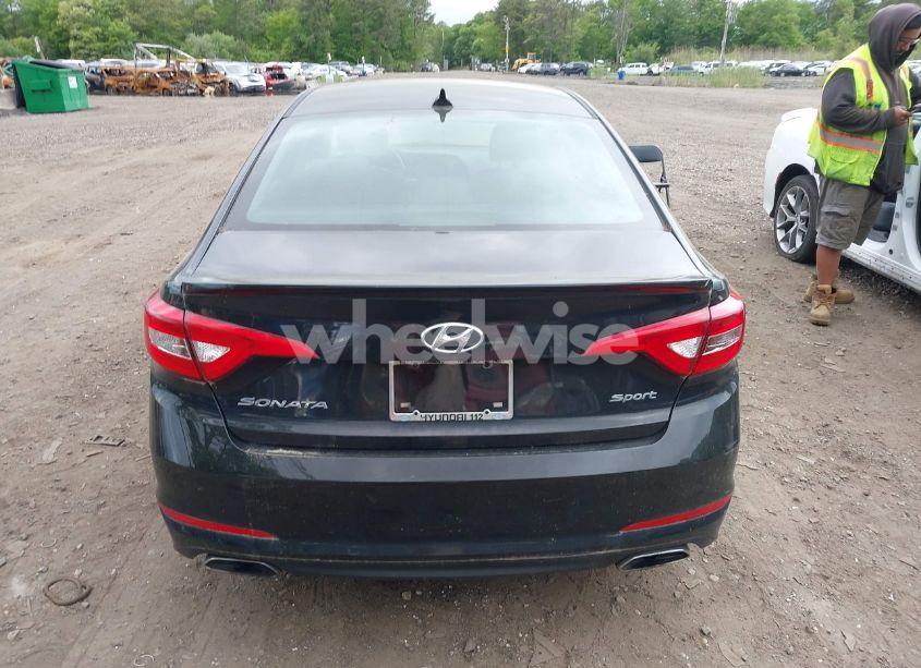 Photo 16 of 2017 Hyundai Sonata SPORT (VIN 5NPE34AFXHH485821)