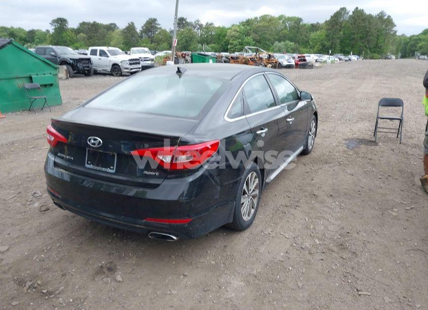 Photo 4 of 2017 Hyundai Sonata SPORT (VIN 5NPE34AFXHH485821)