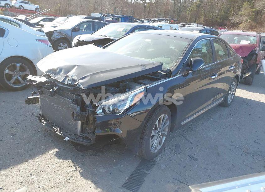 Photo 2 of 2017 Hyundai Sonata SPORT (VIN 5NPE34AFXHH486905)