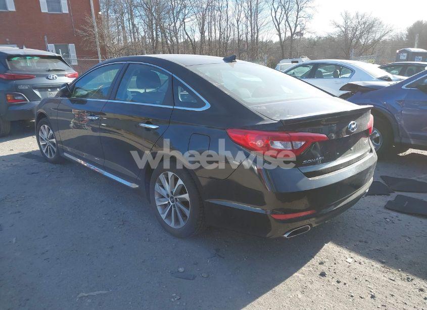 Photo 3 of 2017 Hyundai Sonata SPORT (VIN 5NPE34AFXHH486905)