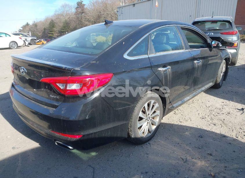 Photo 4 of 2017 Hyundai Sonata SPORT (VIN 5NPE34AFXHH486905)